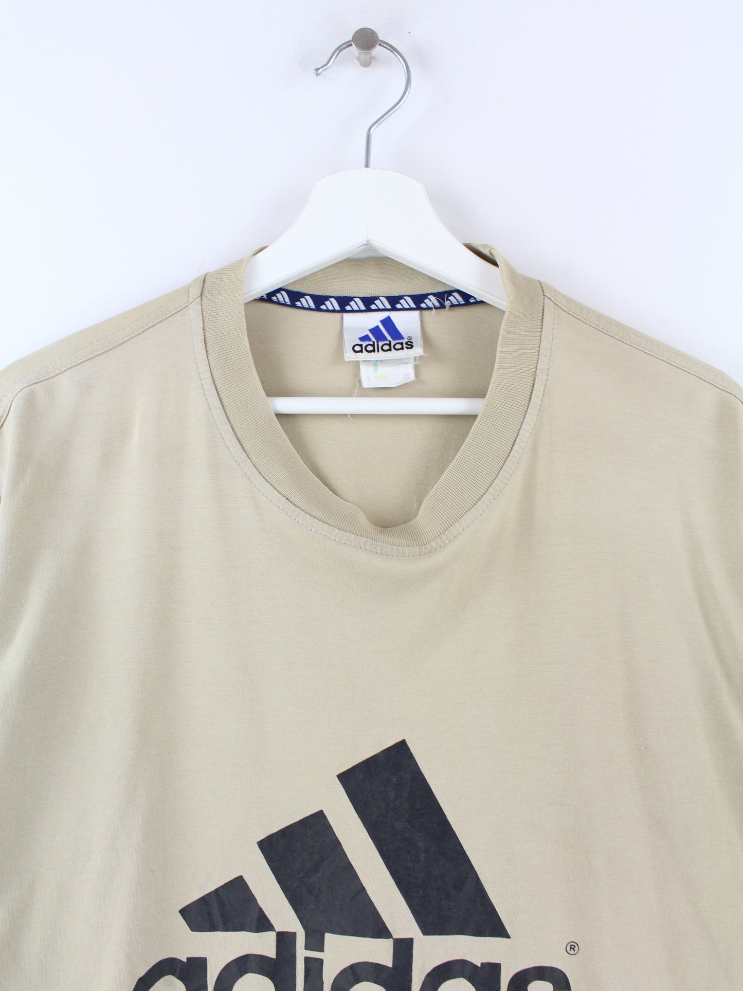Adidas 90s Print T-Shirt Brown L