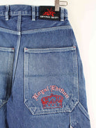 Sancezz y2k Embroidered Carpenter Jeans Blau W L (detail image 4)