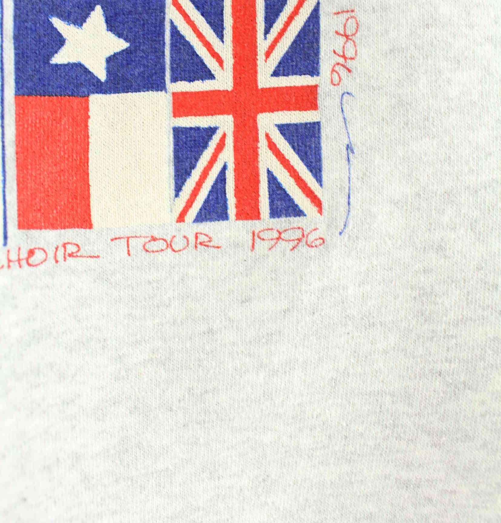 Hanes 1996 Chapelwood Tour Print Sweater Grau XL (detail image 2)