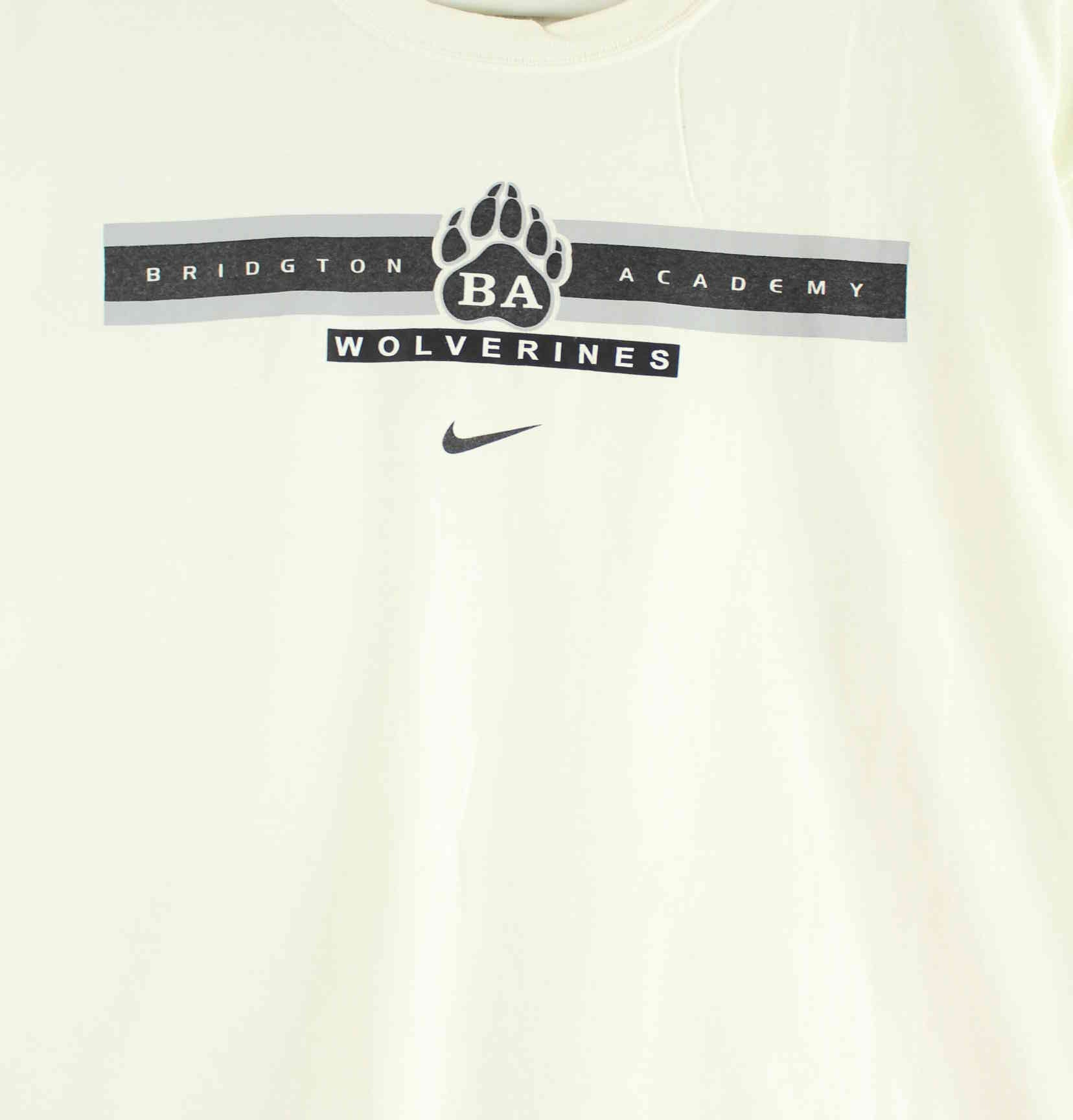 Nike Wolverines Print T-Shirt Weiß M (detail image 1)