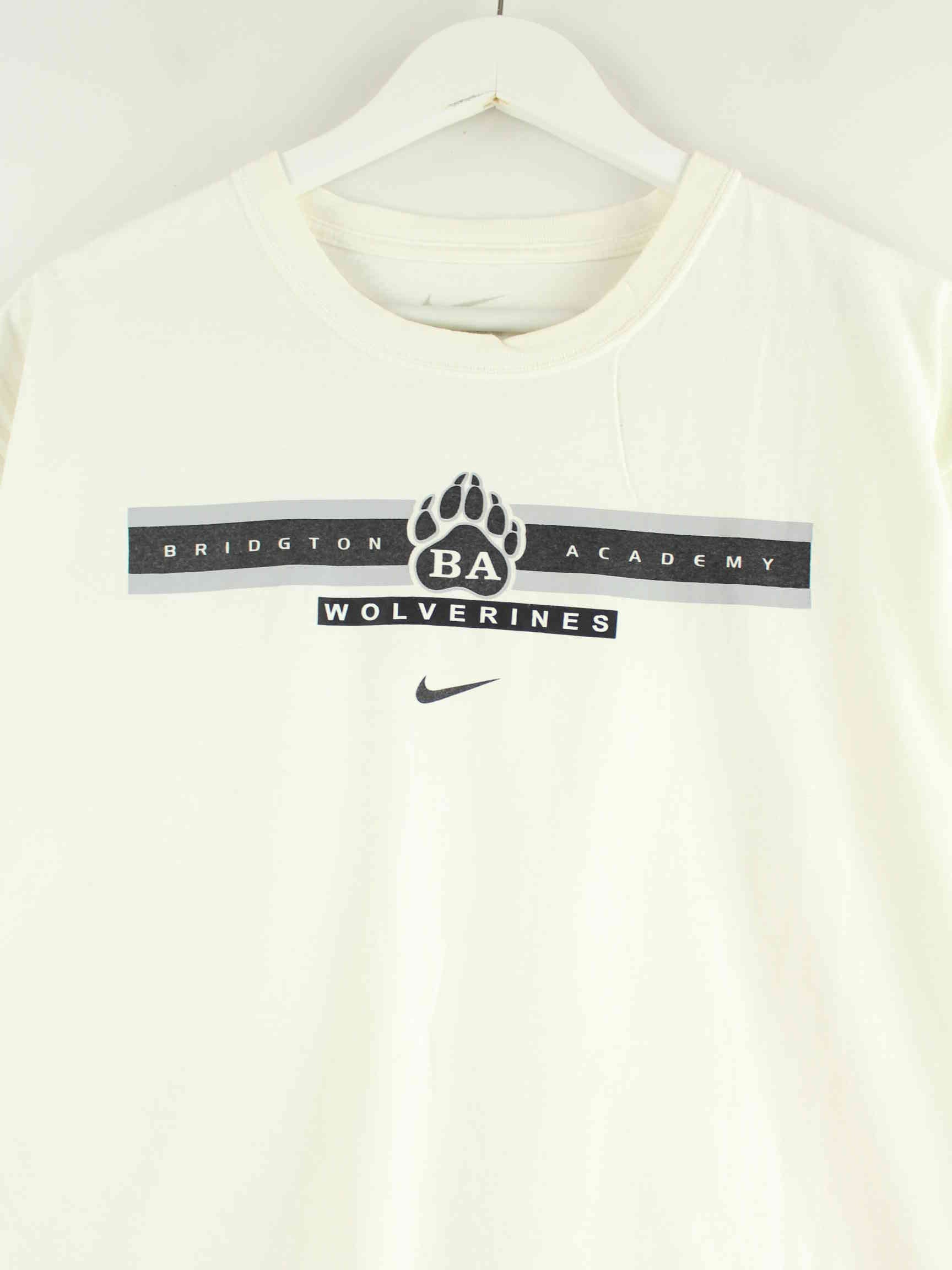 Nike Wolverines Print T-Shirt Weiß M (detail image 1)
