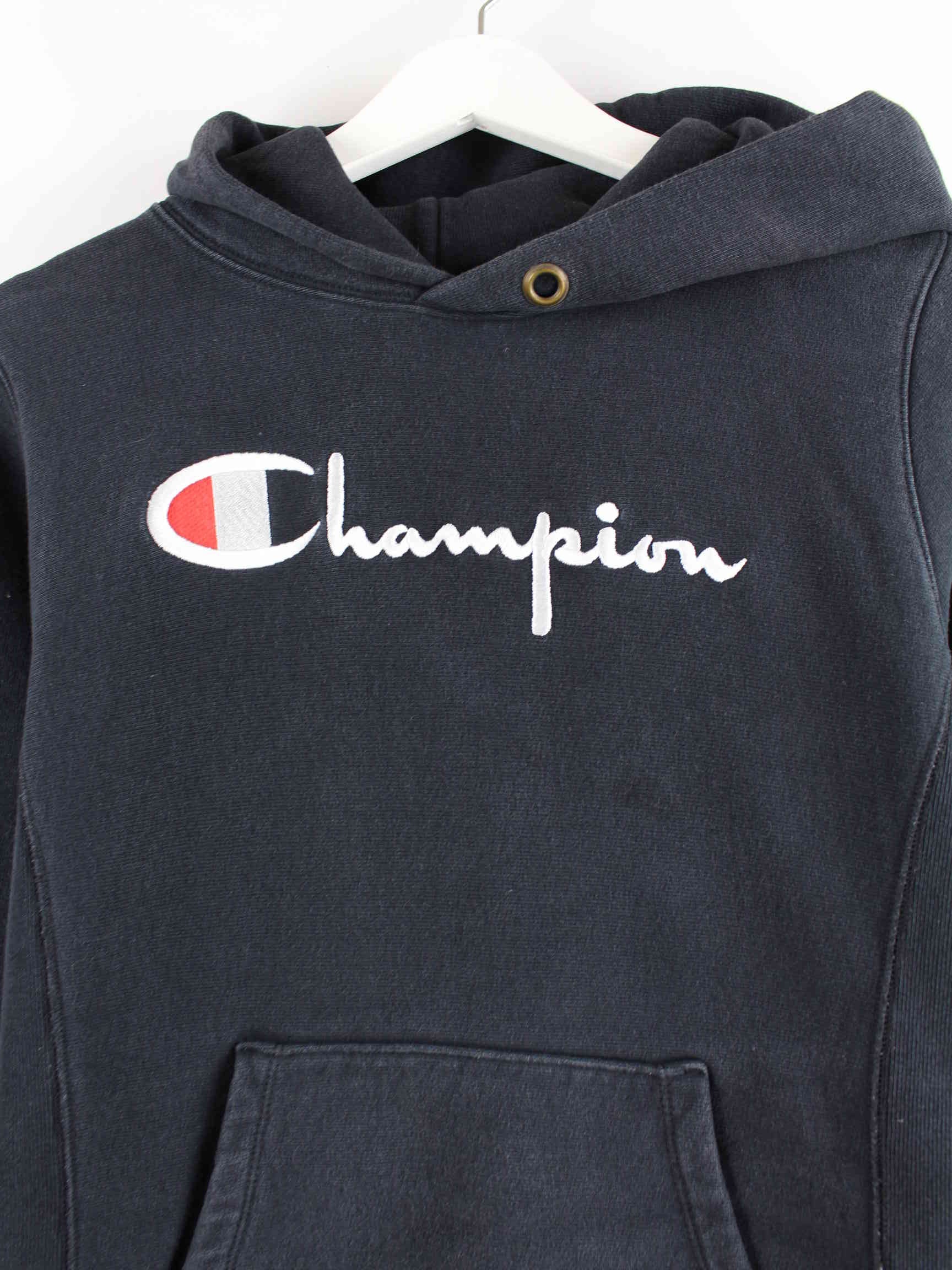 Champion Women s 90s Vintage Reverse Weave Embroidered Hoodie Gray S Peeces