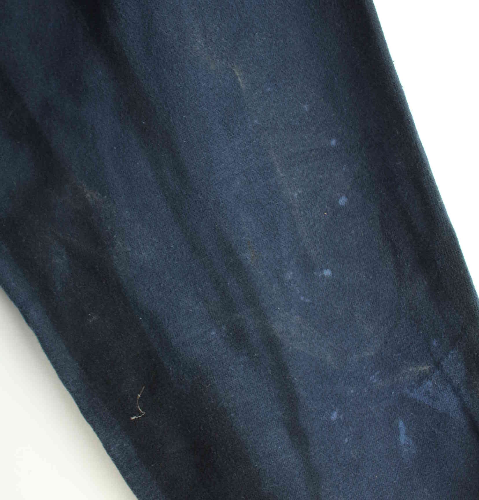 Adidas y2k Embroidered Tie Dye Zip Hoodie Blau XL (detail image 3)
