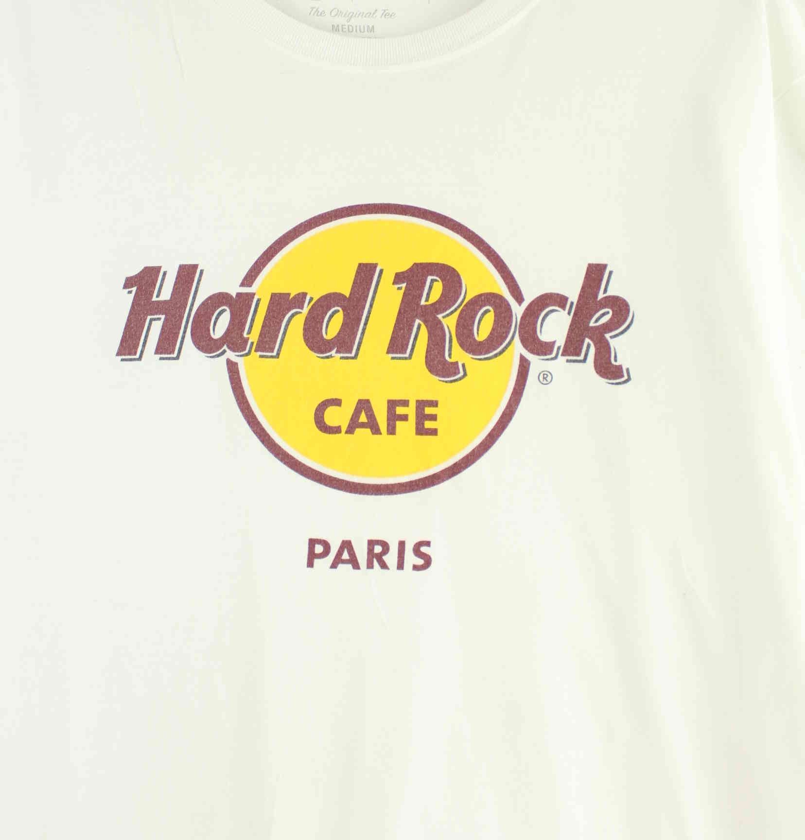 Hard Rock Cafe Paris Print T-Shirt Weiß M (detail image 1)