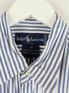 Ralph Lauren 90s Vintage Striped Hemd Blau XS (detail image 2)