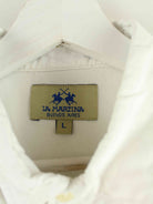 La Martina Embroidered Polo Weiß L (detail image 4)