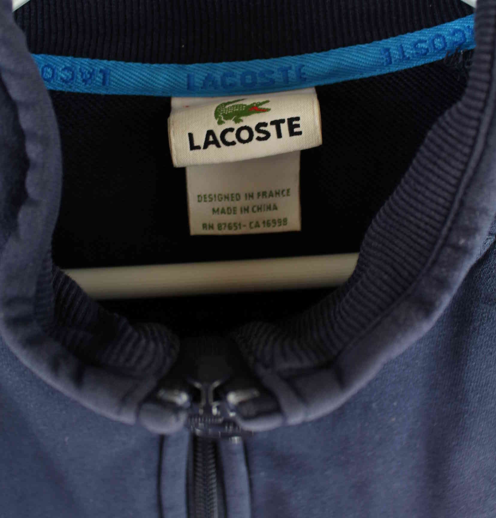 Lacoste 00s Half Zip Sweater Blau XL (detail image 2)