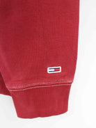 Tommy Hilfiger Embroidered Heavy Sweater Rot M (detail image 2)