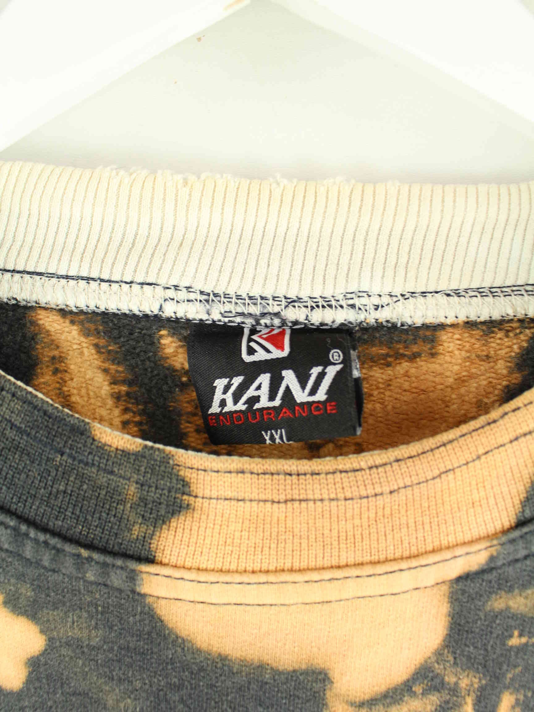 Karl Kani 00s Embroidered Tie Dye Sweater Grau XL (detail image 2)