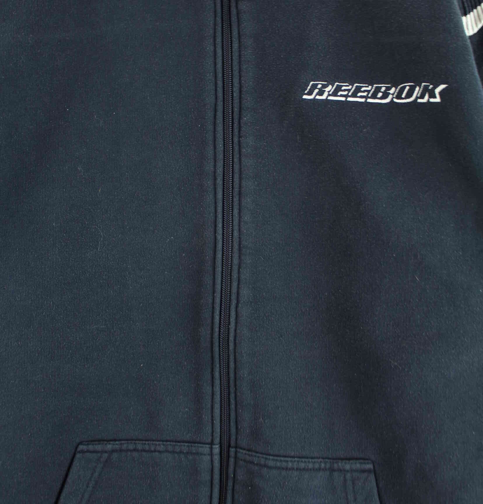 Reebok 00s Embroidered Sweatjacke Blau L (detail image 1)