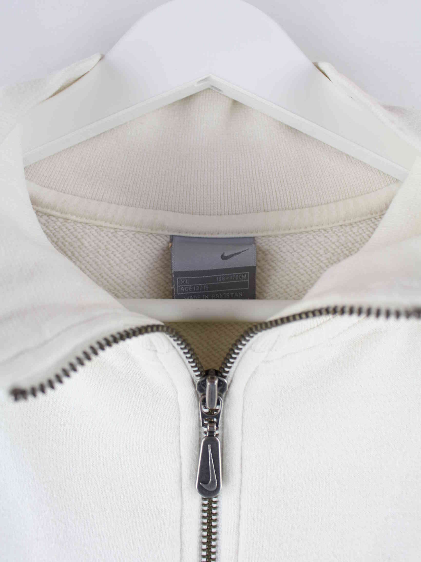 Nike 00s Oregon Spellout Embroidered Sweat Jacket White XL – Peeces