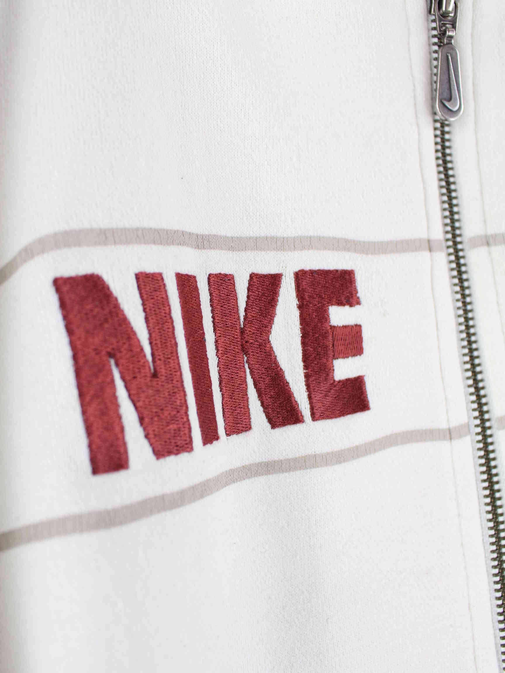 Nike 00s Oregon Spellout Embroidered Sweat Jacket White XL – Peeces