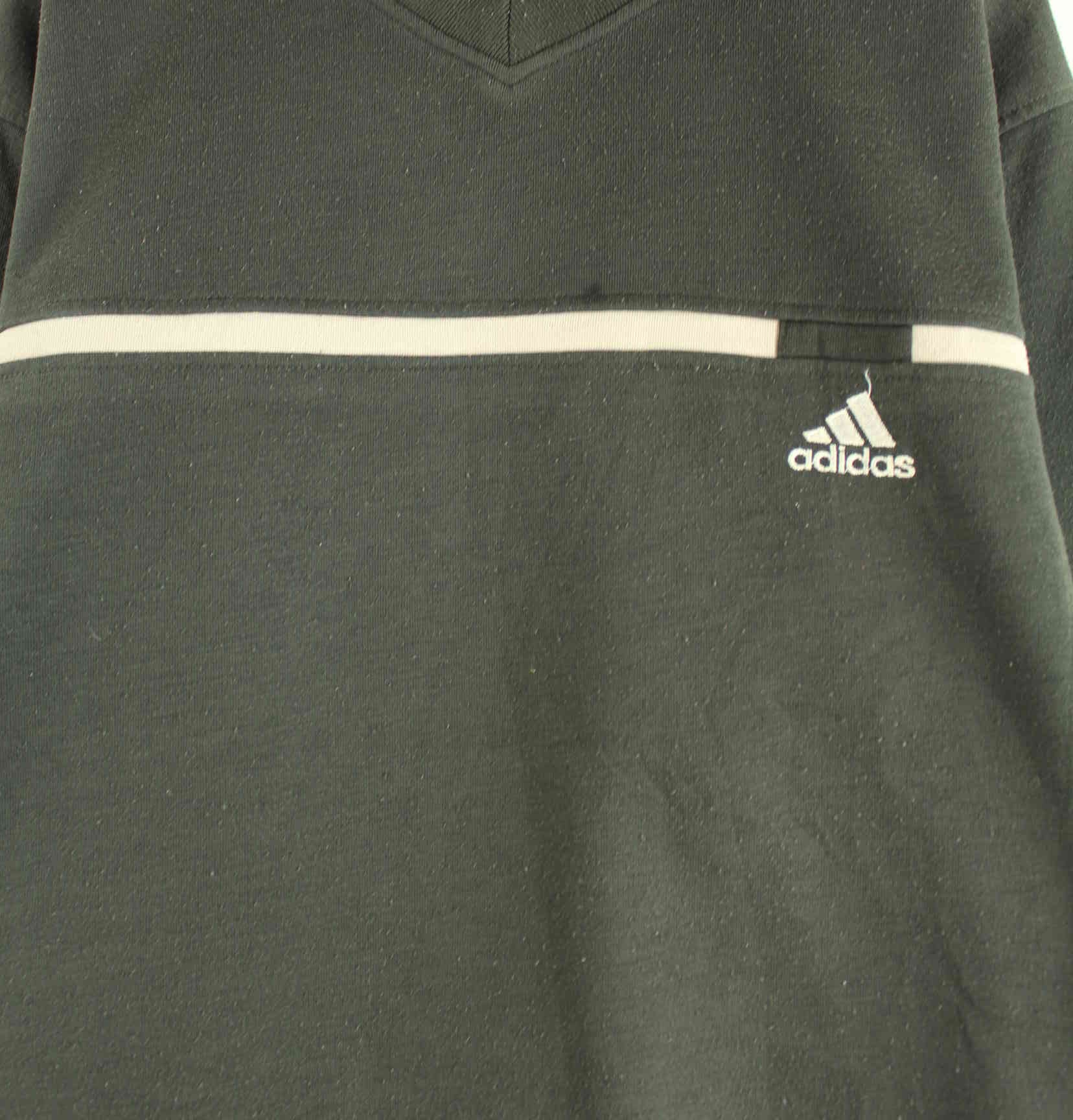 Adidas 90s Vintage Performance V-Neck Sweater Grün L (detail image 1)