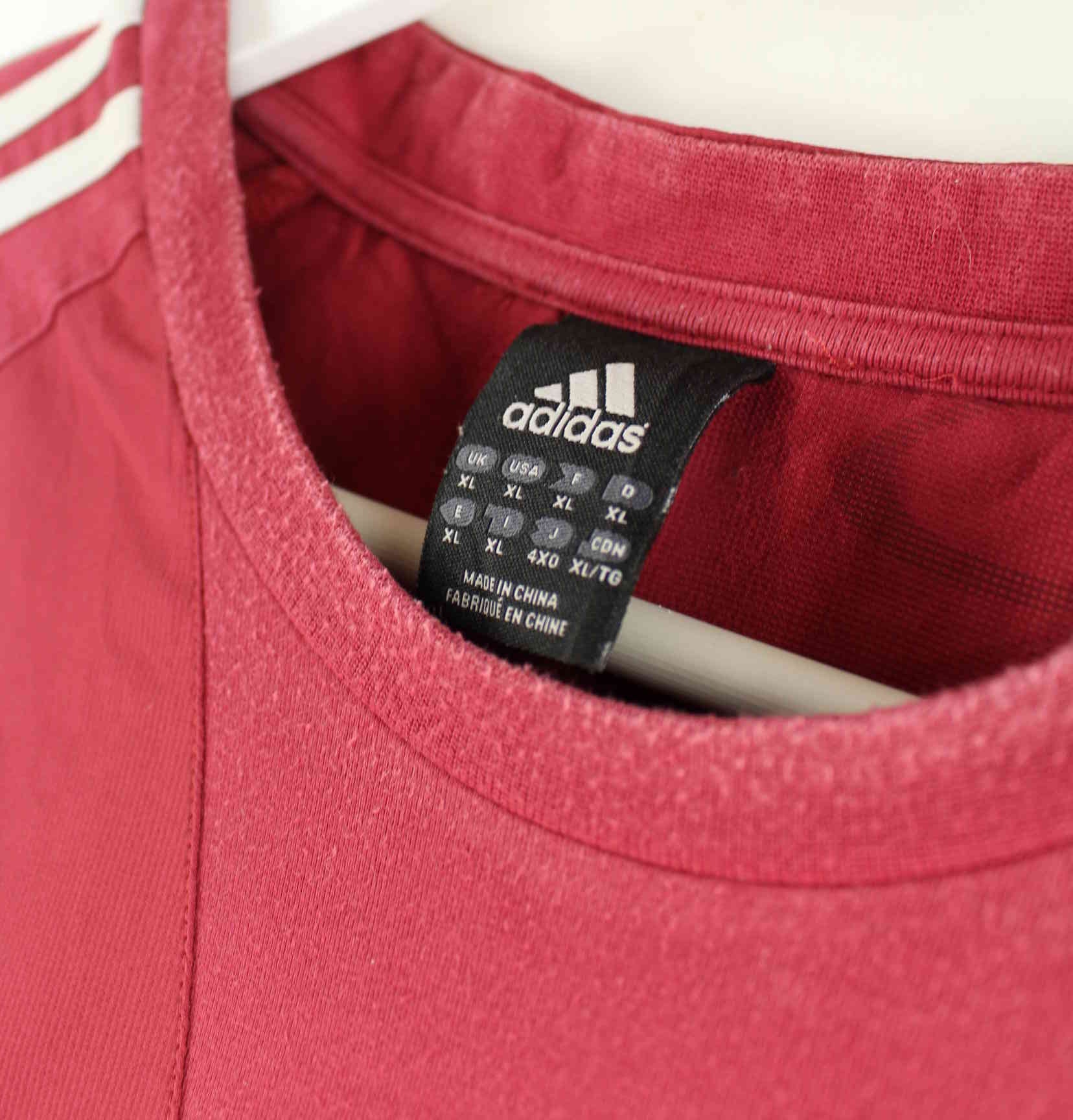 Adidas y2k Predator Print T-Shirt Rot XL (detail image 2)
