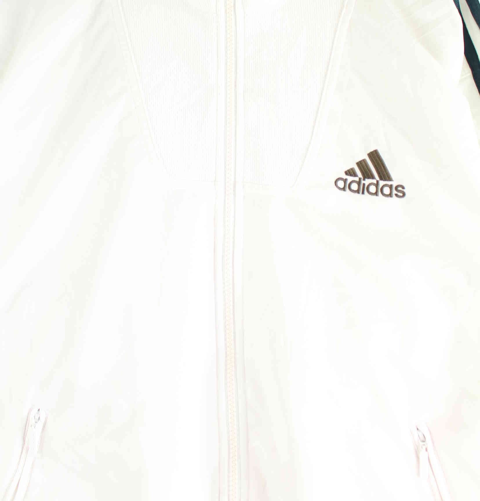 Adidas 90s Vintage Performance Trainingsjacke Weiß M (detail image 1)