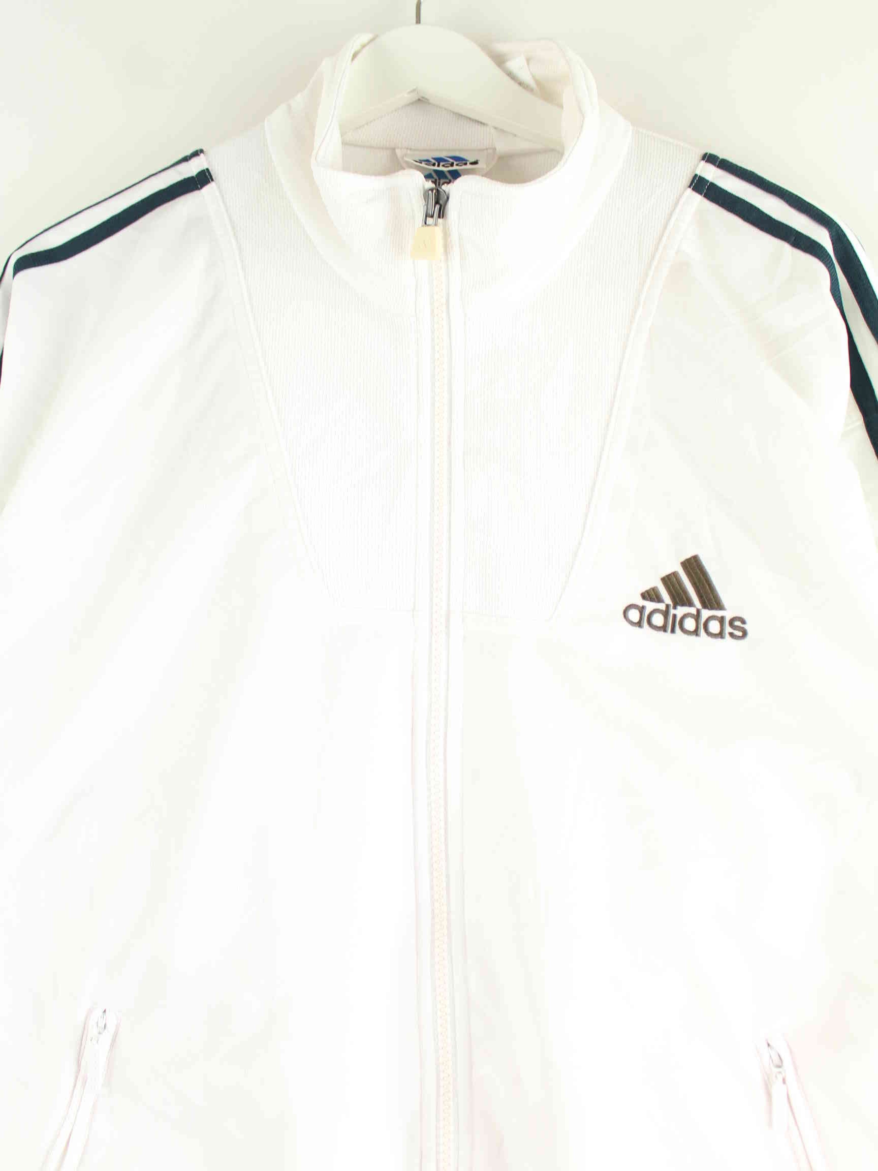 Adidas 90s Vintage Performance Trainingsjacke Weiß M (detail image 1)