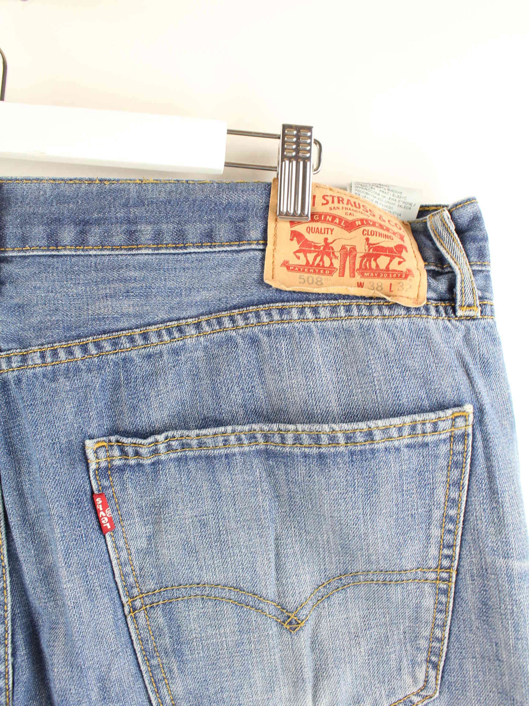 Levi s 508 Jeans Blue W38 L32 Peeces