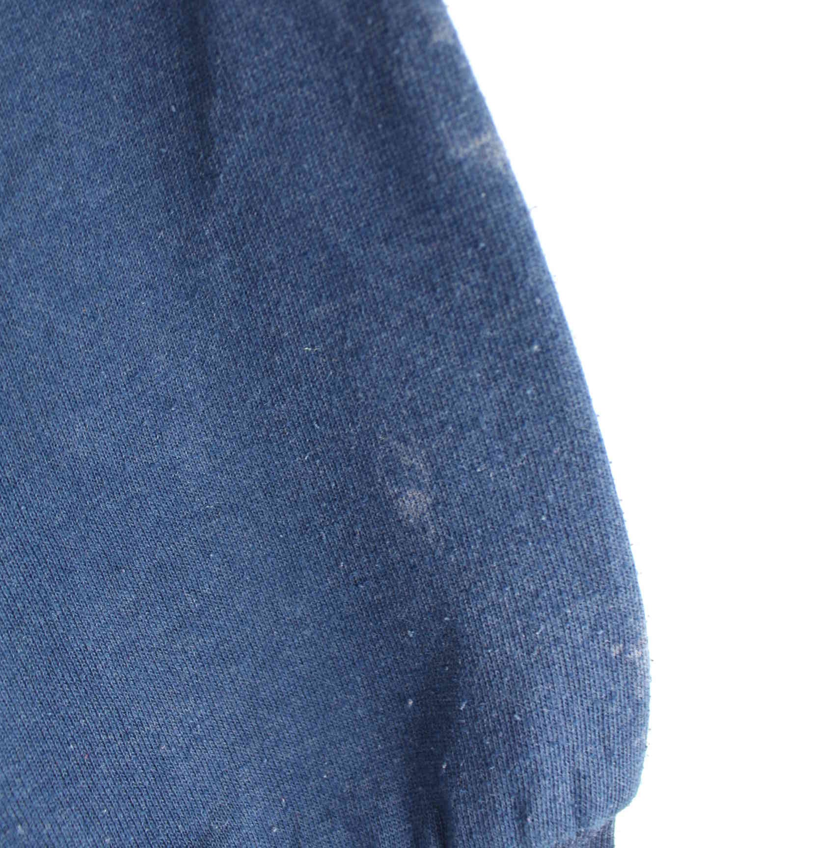 Nike 90s Vintage Logo Embroidered Sweater Blau XXL (detail image 8)