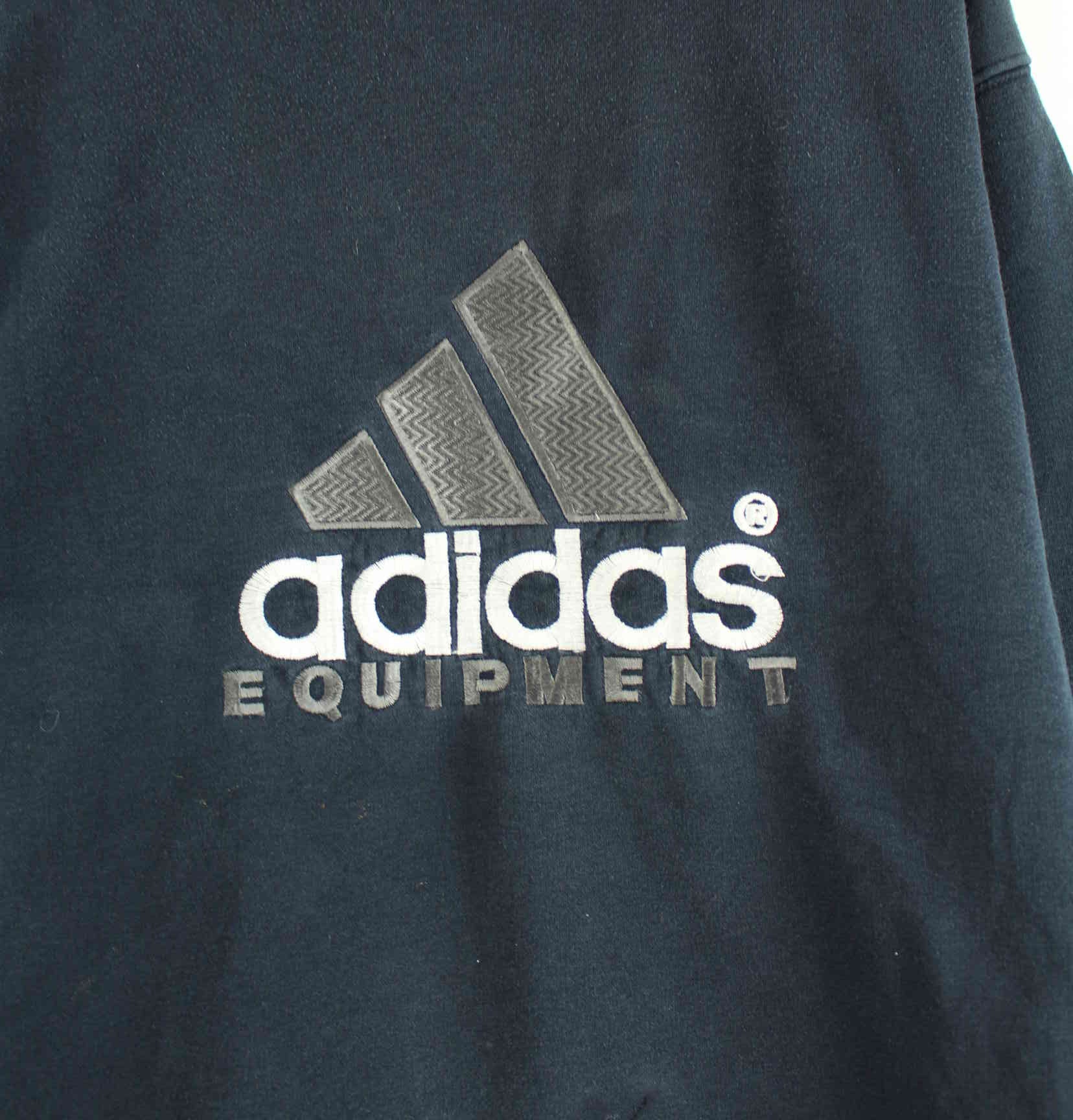 Adidas Equipment 90s Vintage Embroidered Sweater Blau S (detail image 1)