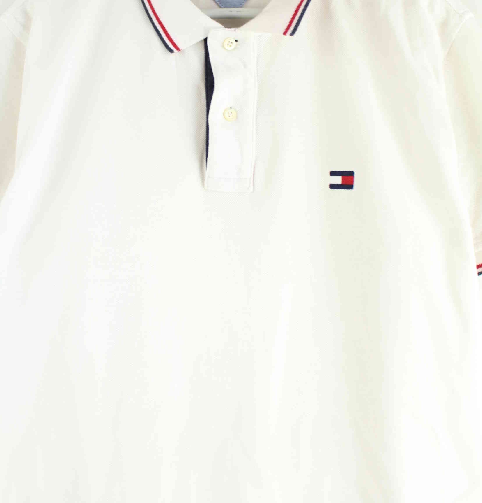 Tommy Hilfiger 00s Polo Weiß L (detail image 1)
