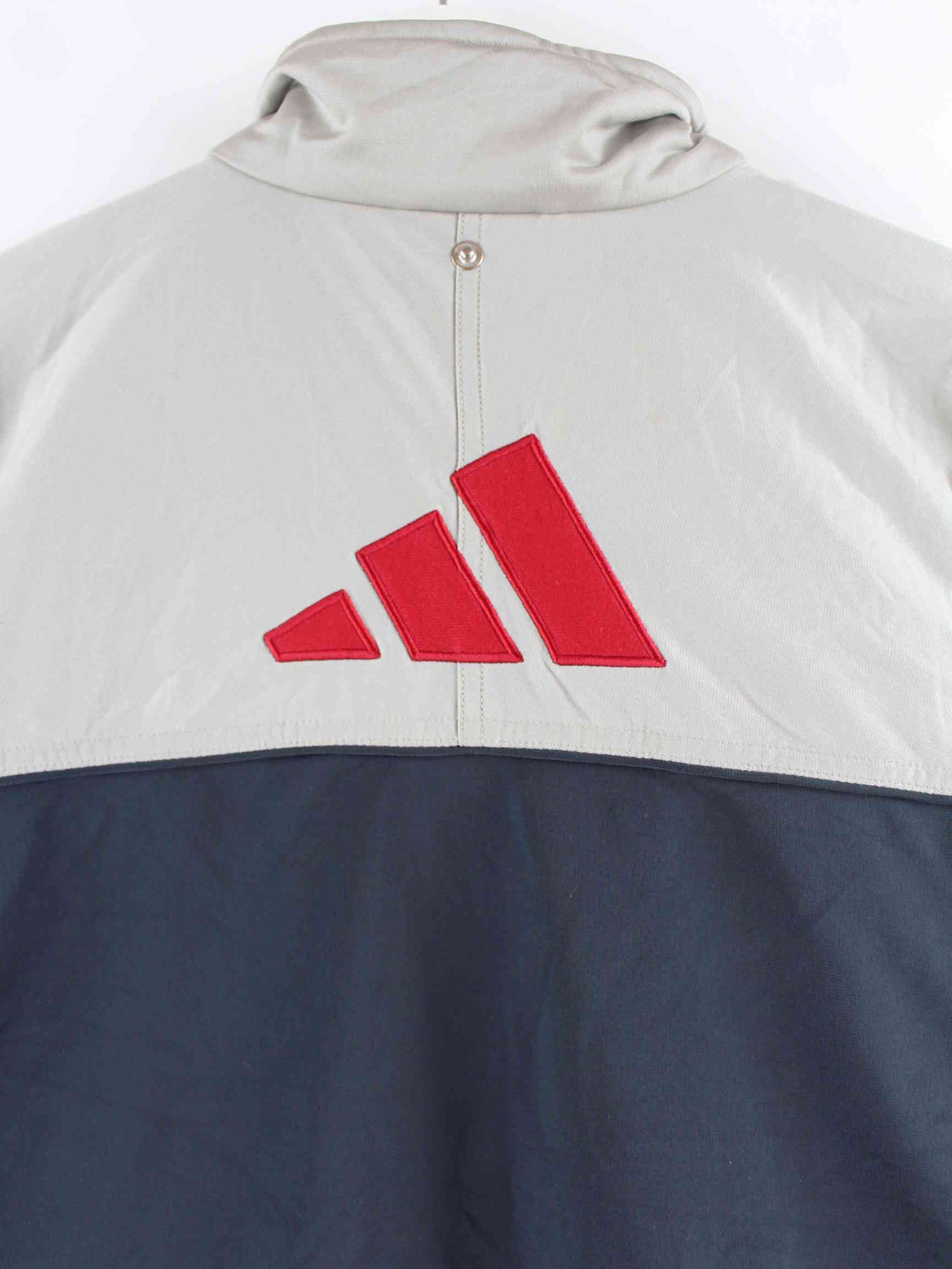 Adidas 90s Vintage Embroidered Performance Trainingsjacke Blau M (detail image 3)