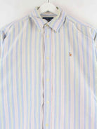 Ralph Lauren 90s Vintage Gestreiftes Hemd Blau XL (detail image 1)