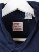 Levi's 90s Vintage Kurzarm Hemd Blau XL (detail image 2)