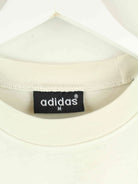 Adidas 90s Vintage Embroidered T-Shirt Weiß M (detail image 2)