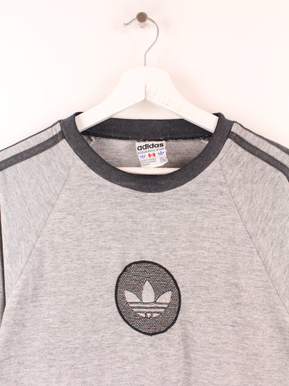 Adidas 90s Embroidered T-Shirt Gray M