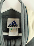 Adidas 90s Vintage Logo Embroidered Half Zip Sweater Beige L (detail image 3)