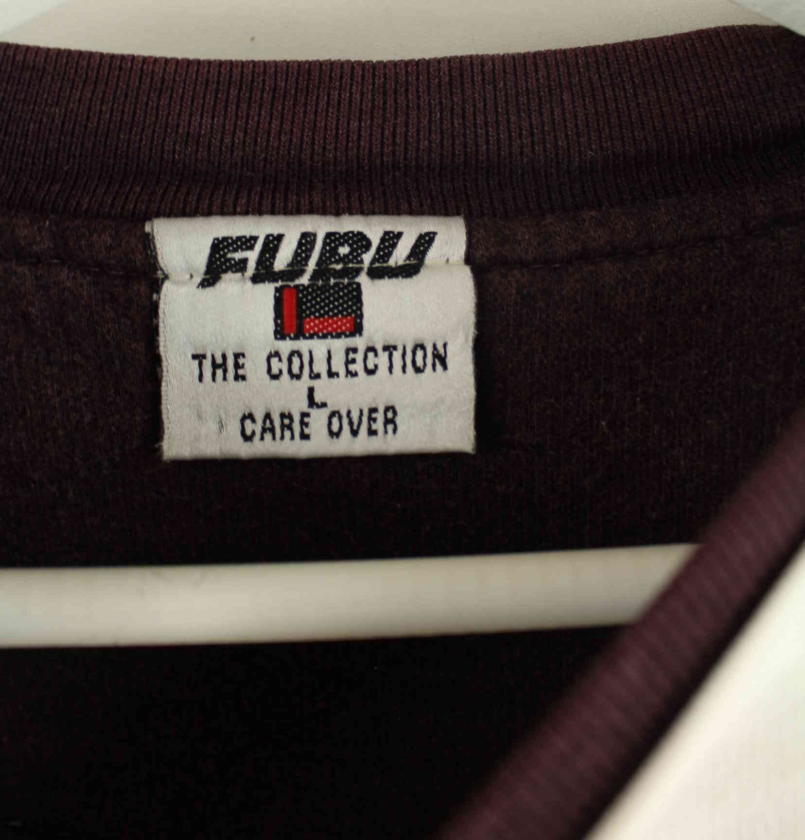 Fubu 90s Vintage Embroidered Sweater Beige L (detail image 2)