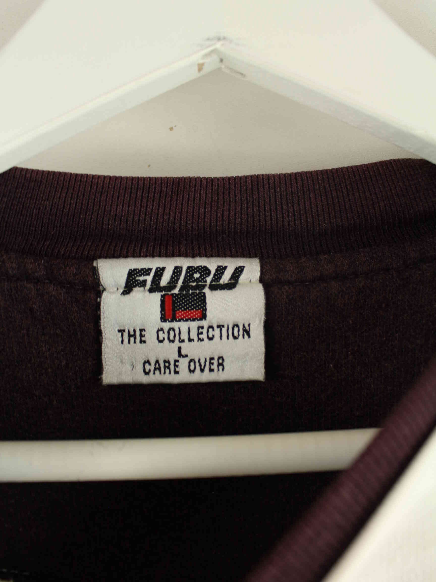 Fubu 90s Vintage Embroidered Sweater Beige L (detail image 2)