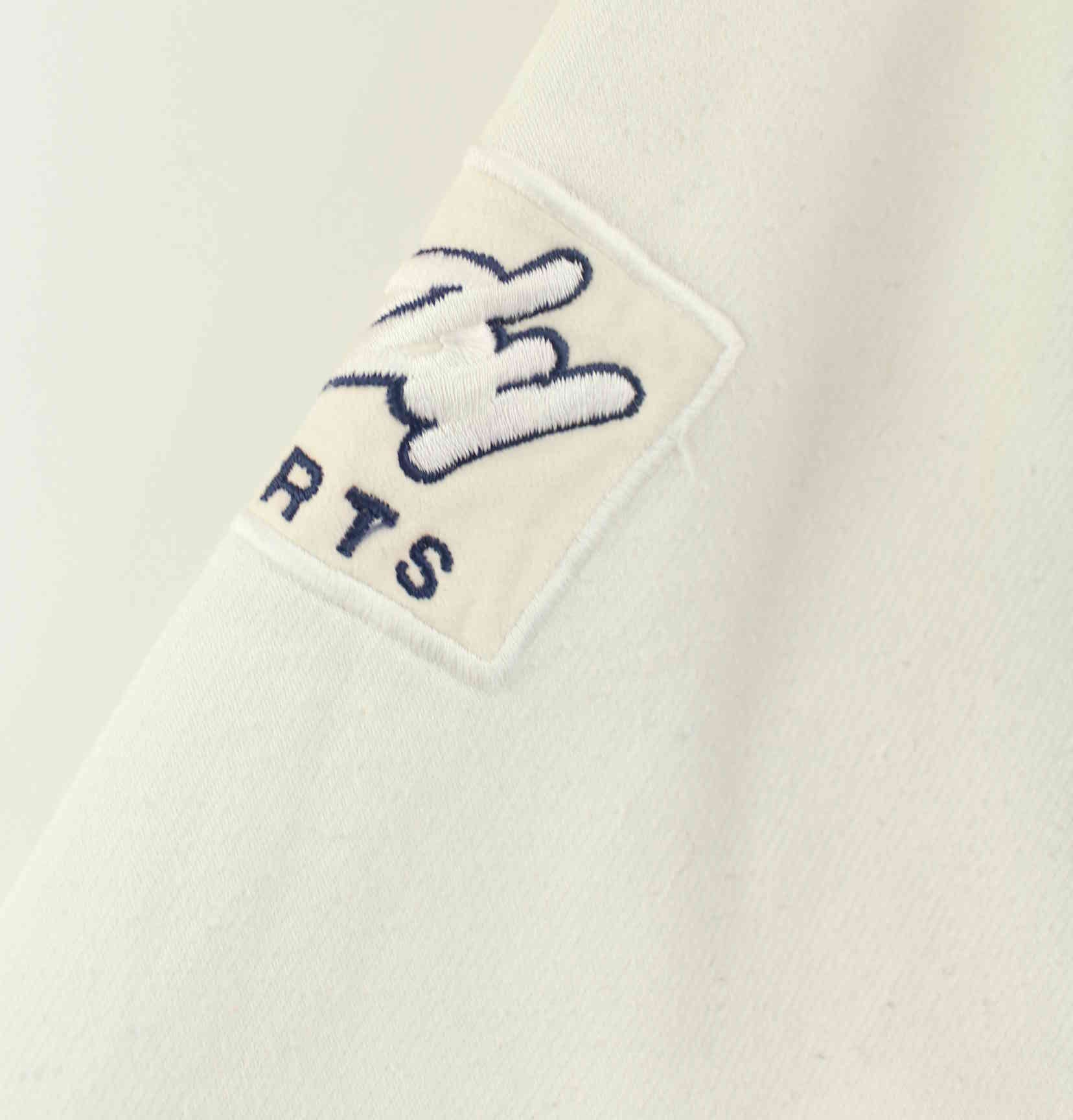 Fubu 90s Vintage Embroidered Sweater Beige L (detail image 8)