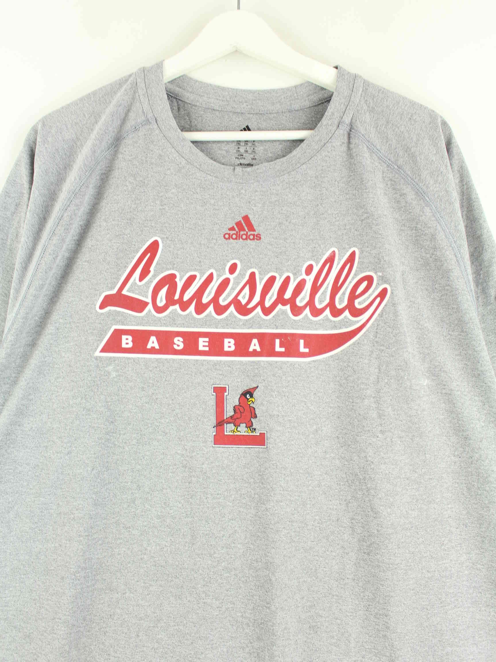 Adidas Louisville Print T-Shirt Grau XXL (detail image 1)