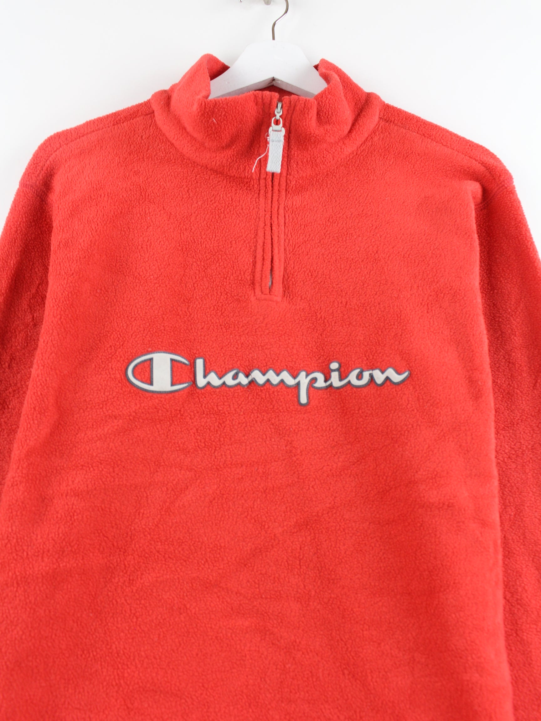 Champion embroidered sweater top zip