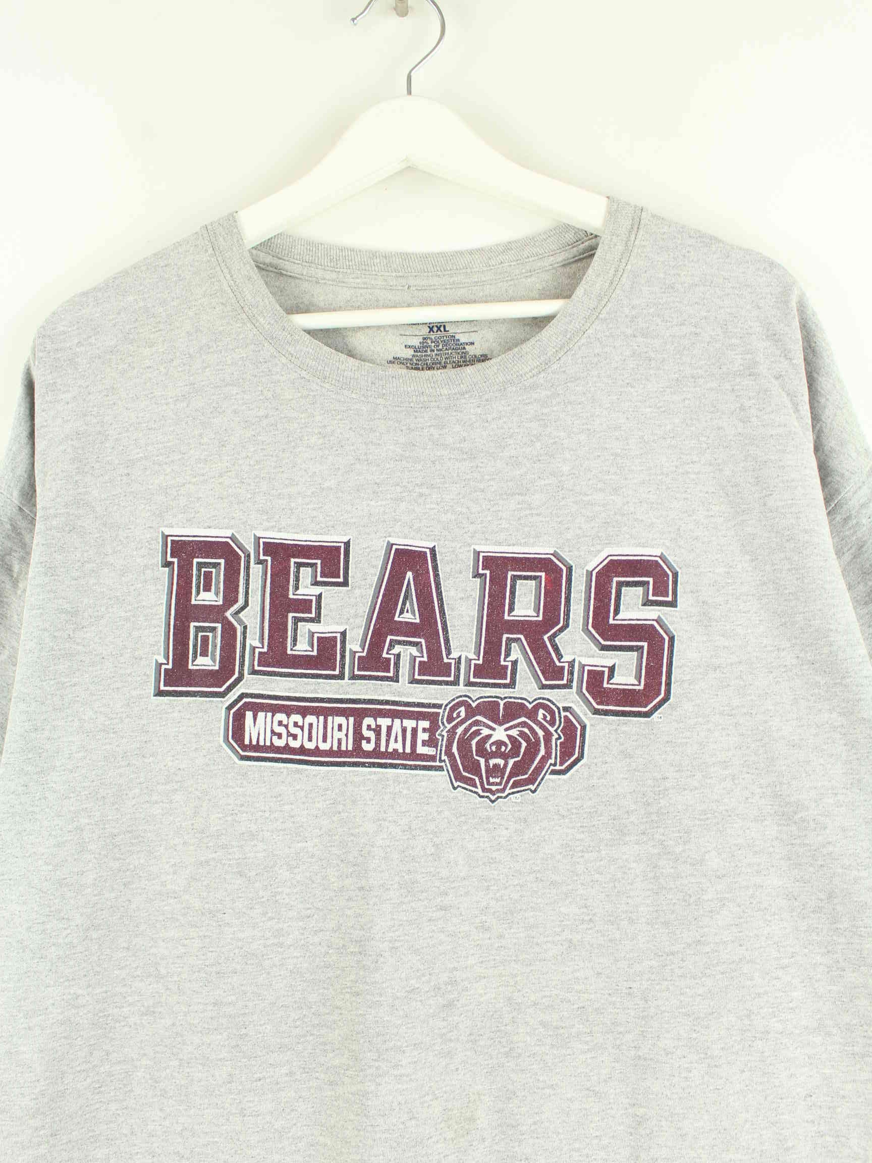 Champion Missouri Bears Print T-Shirt Grau XXL (detail image 1)