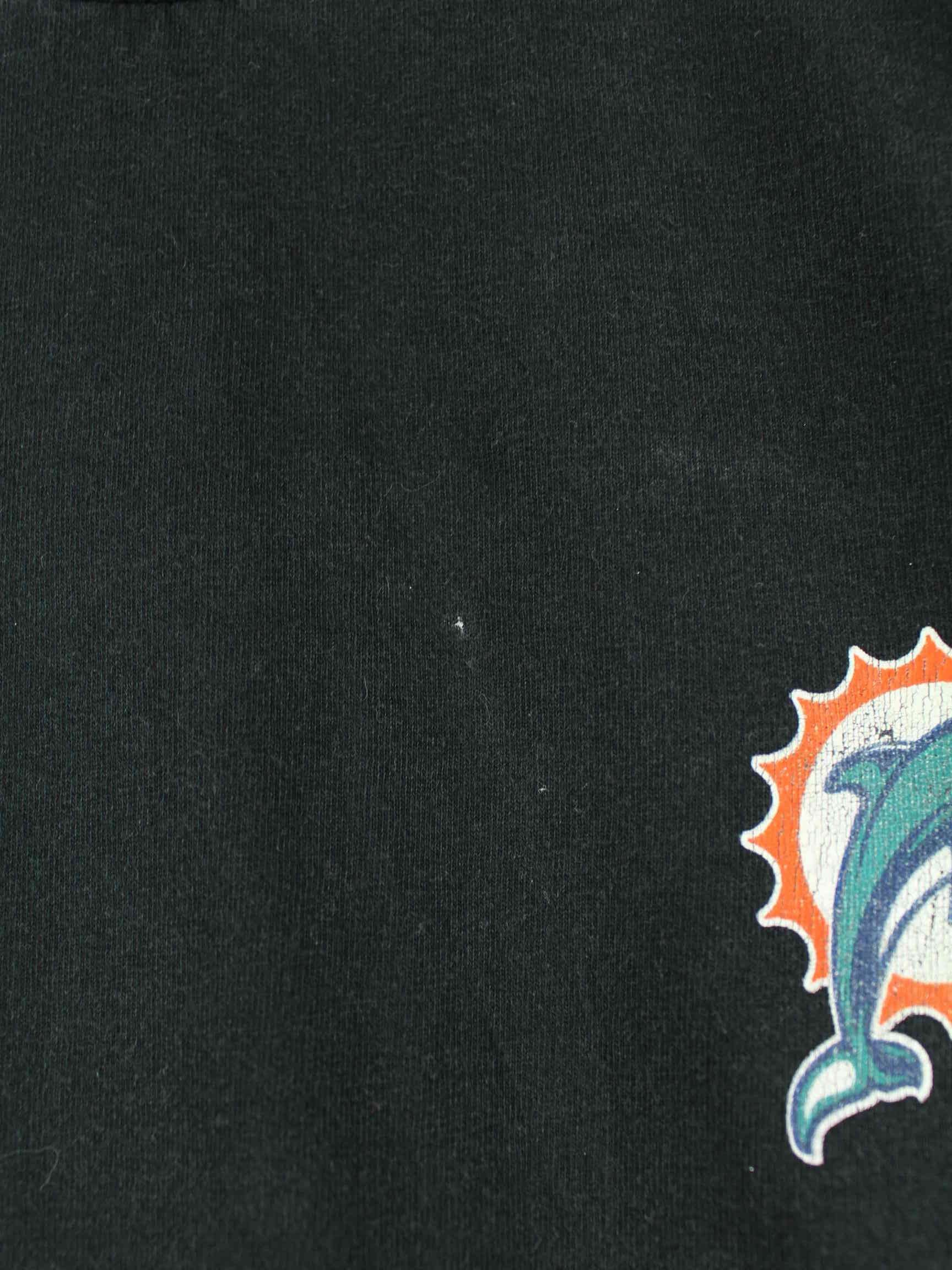 Lee Sport 00s Dolphins Print Sweatshirt Schwarz M (detail image 2)