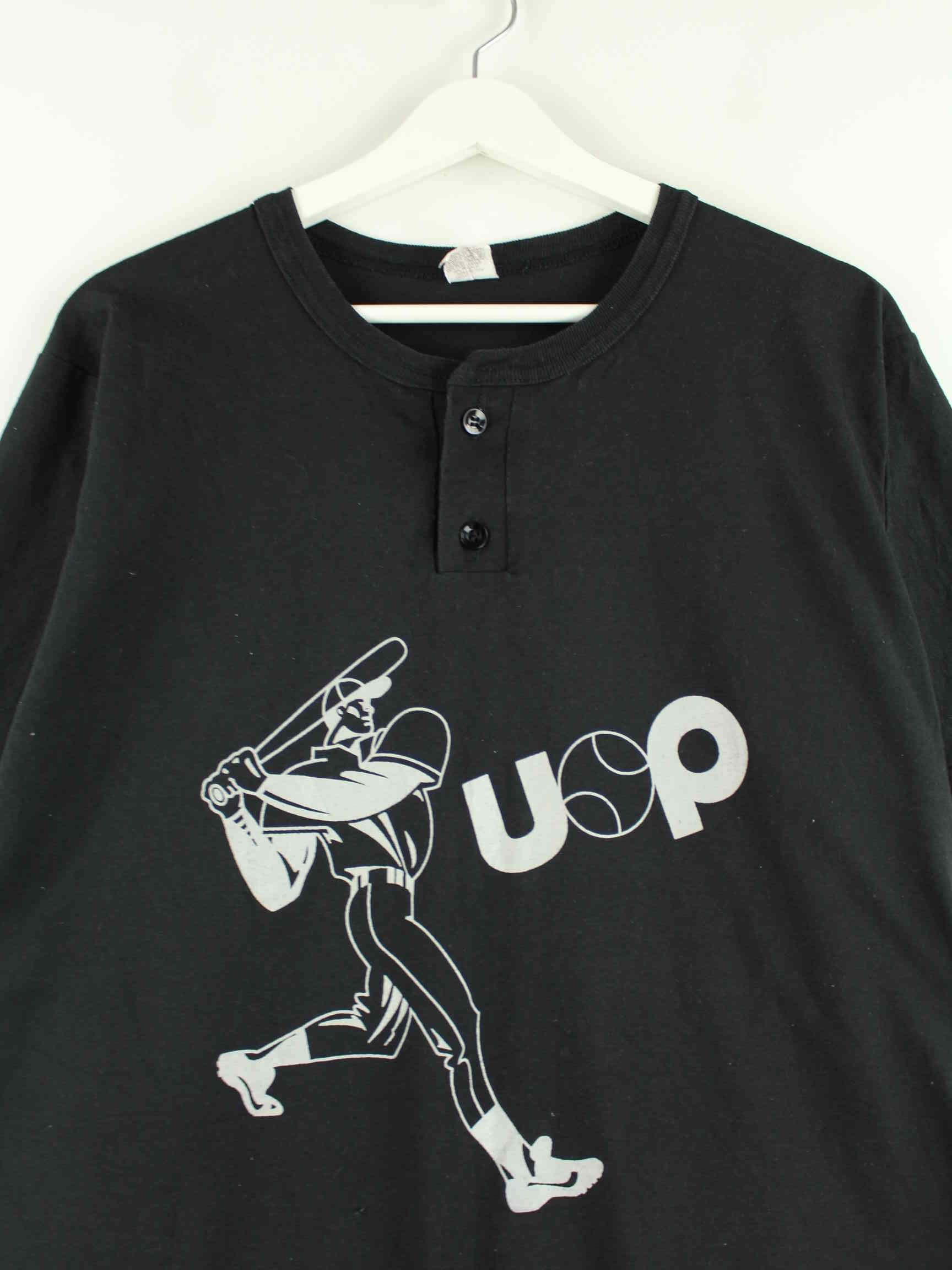 Wilson 90s Vintage Print Single Stiched T-Shirt Schwarz XL (detail image 1)