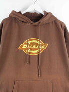 Dickies y2k Logo Print Hoodie Braun L (detail image 1)
