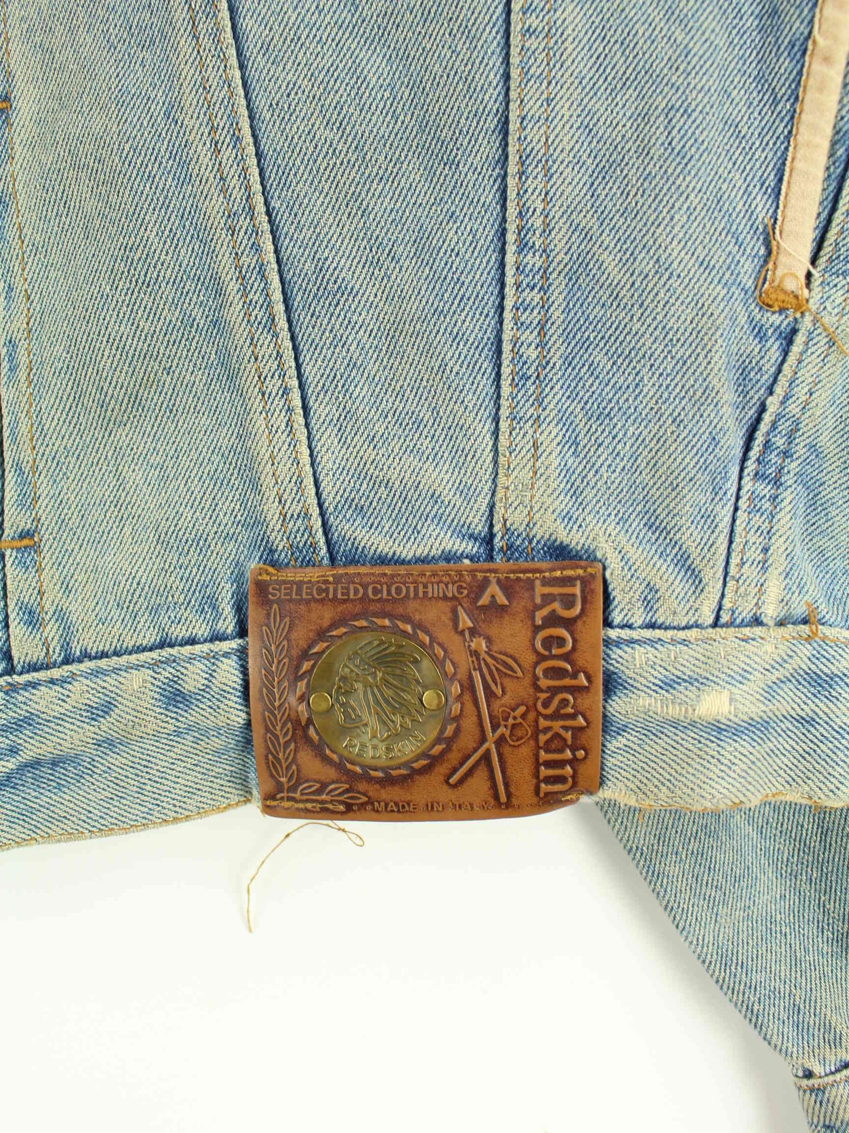 Redskins 90s Vintage Jeans Jacke Blau S (detail image 2)