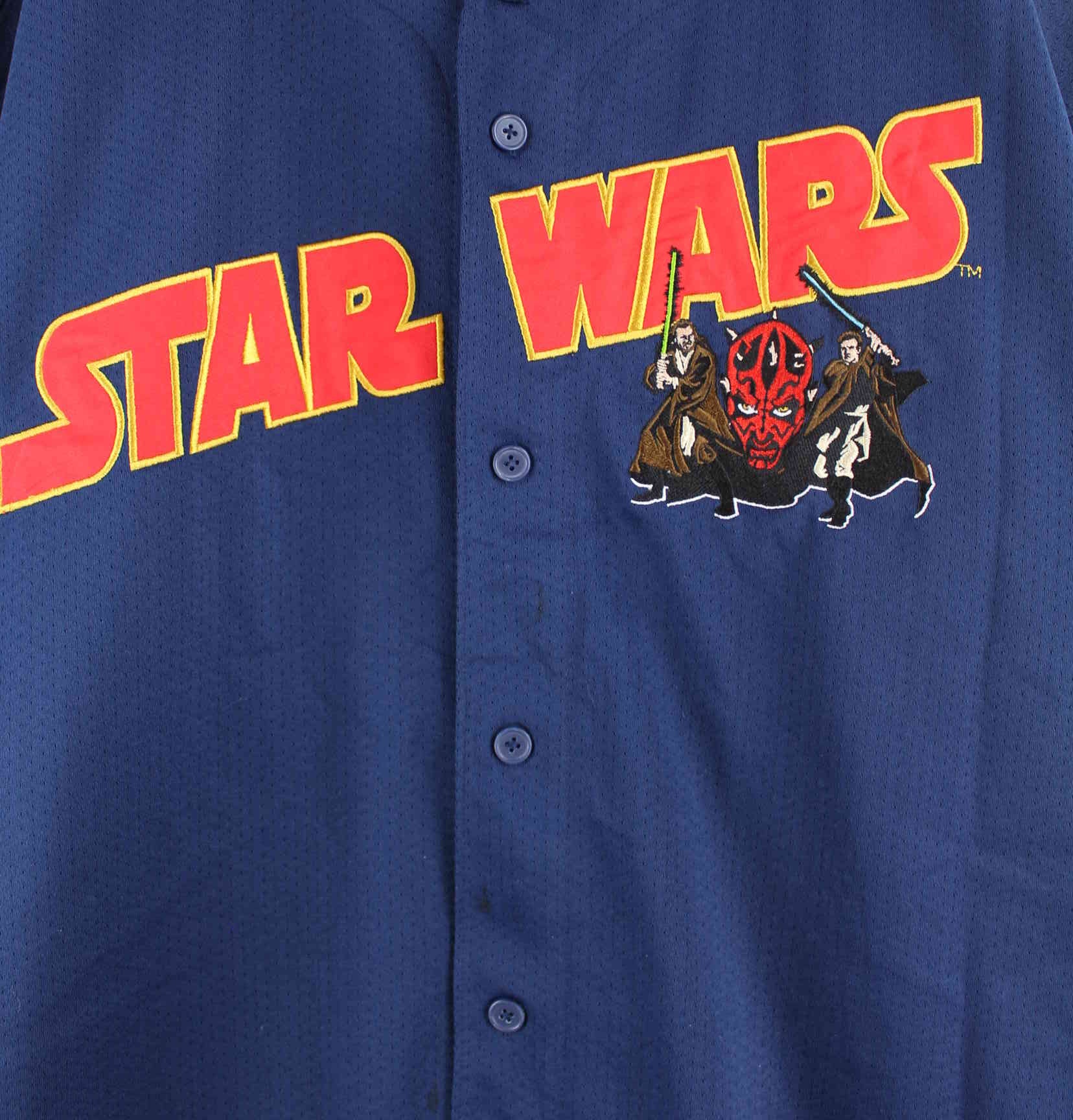 Lee y2k Star Wars Embroidered Jersey Blau XXL (detail image 1)