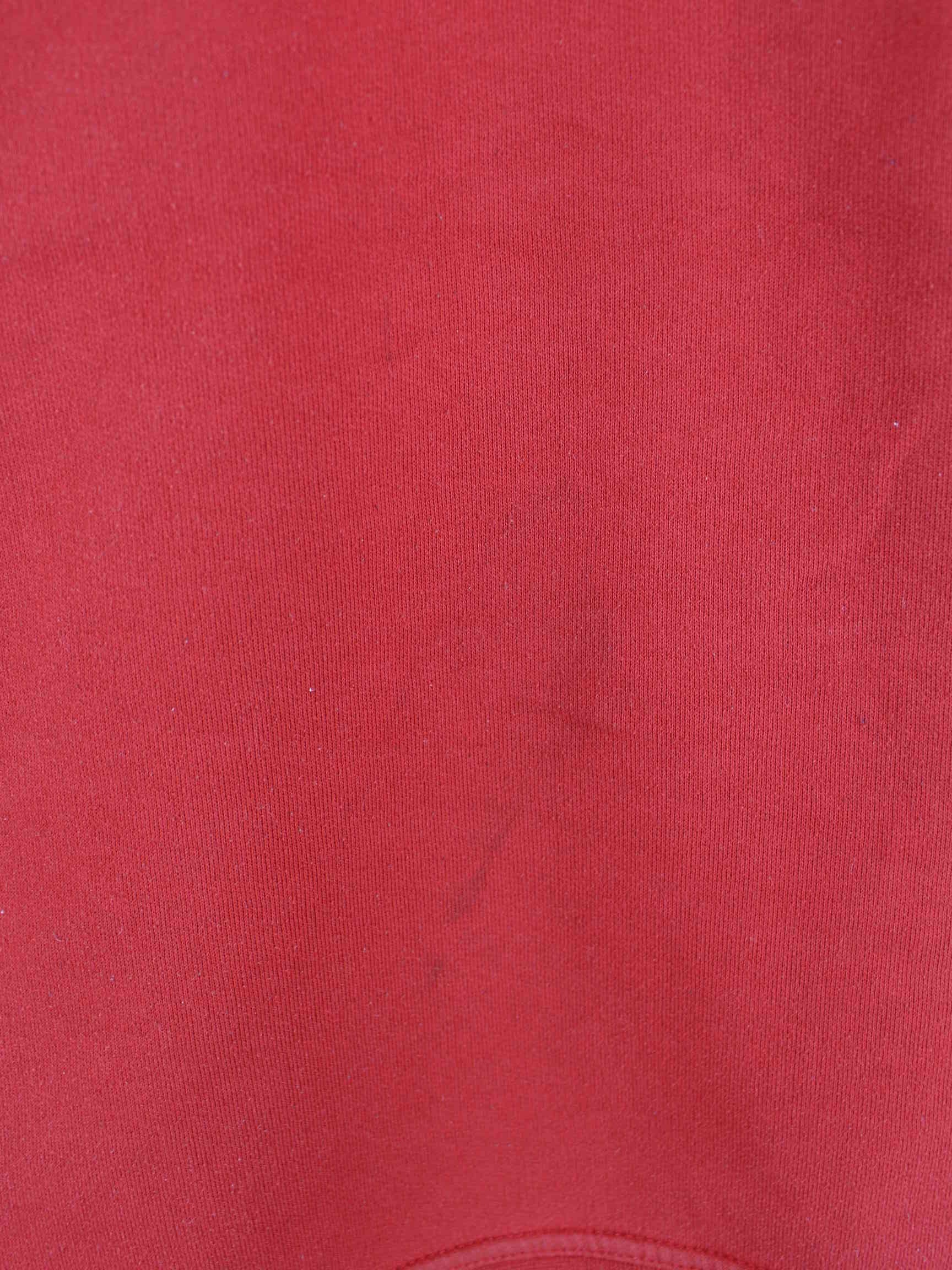 Quiksilver 00s Embroidered Sweater Rot M (detail image 3)