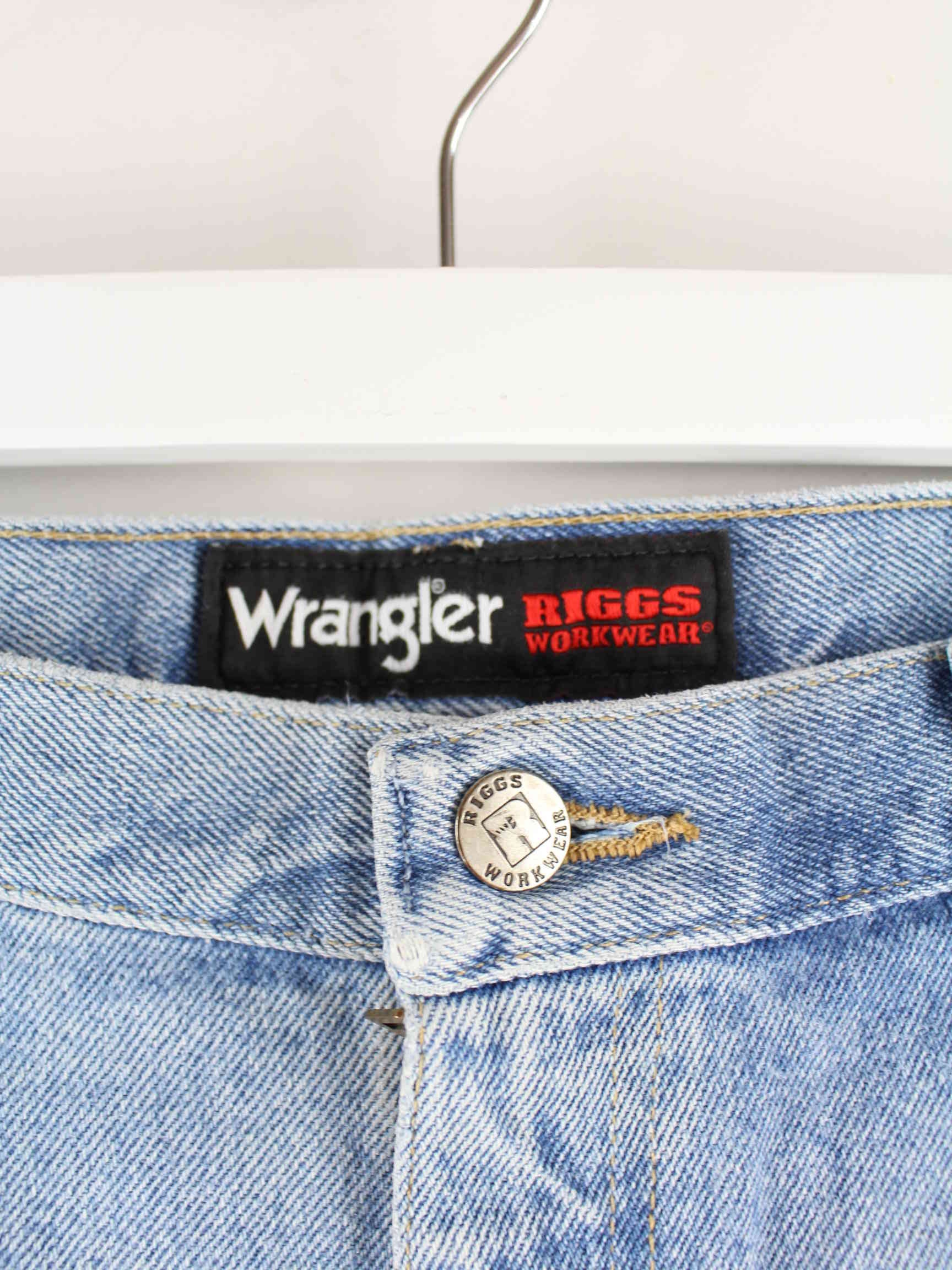 Wrangler Riggs Workwear Carpenter Shorts Blau  (detail image 3)