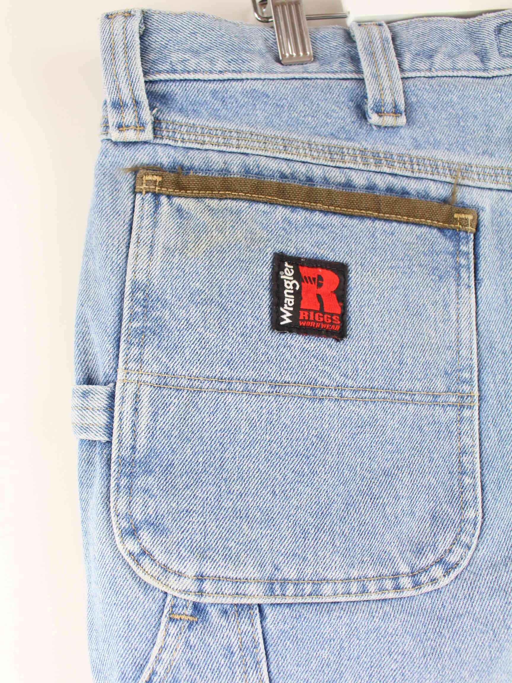 Wrangler Riggs Workwear Carpenter Shorts Blau  (detail image 4)