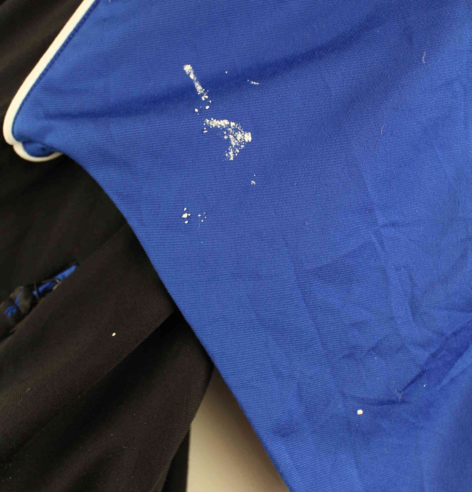 Reebok 90s Vintage Embroidered Trainingsjacke Blau L (detail image 6)
