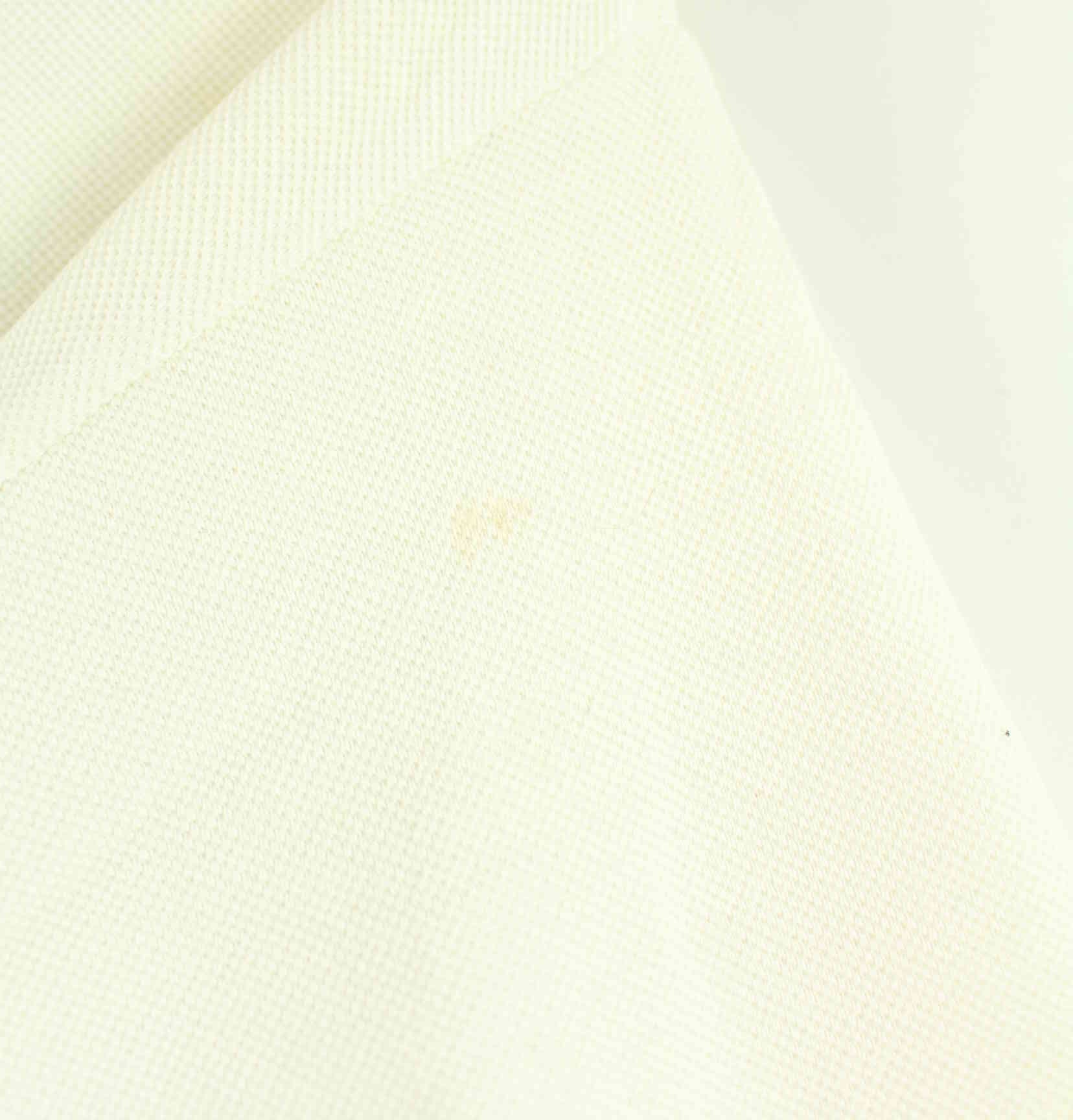 Lacoste 90s Vintage Polo Sweater Beige M (detail image 3)