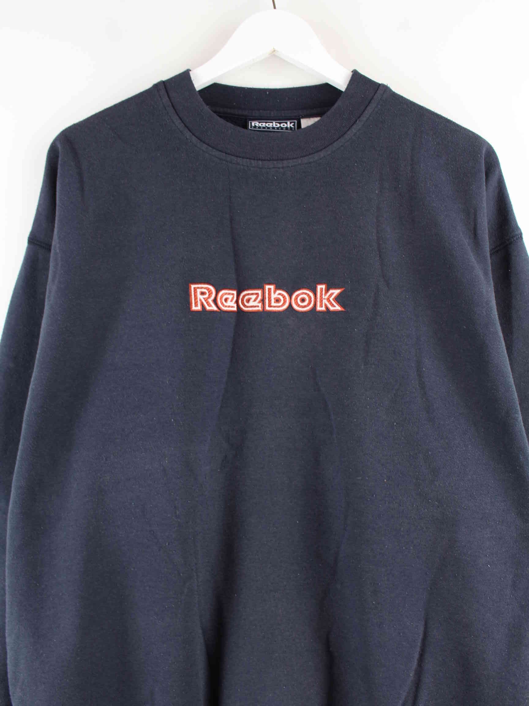 Reebok Embroidered Sweater Blau XL (detail image 1)