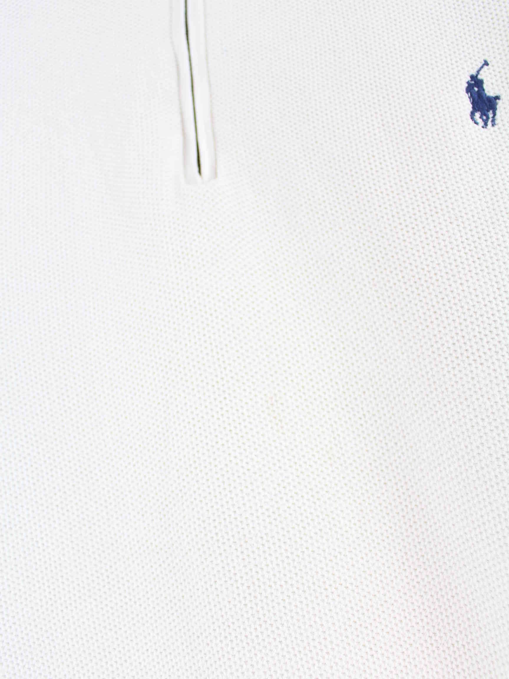 Ralph Lauren Half Zip Pullover Weiß L (detail image 3)