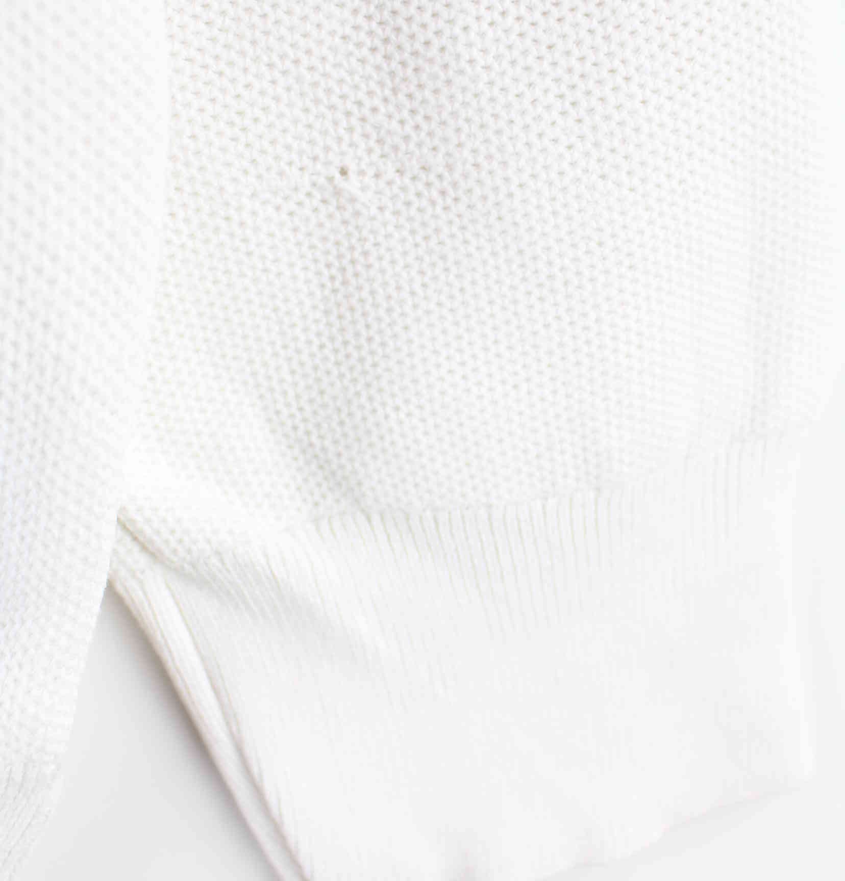Ralph Lauren Half Zip Pullover Weiß L (detail image 4)