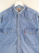 Levi's 90s Vintage Jeans Hemd Blau L (detail image 1)